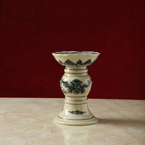 CHÂN NẾN GỐM CHU ĐẬU