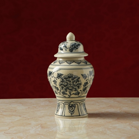 CHĨNH THỜ GỐM CHU ĐẬU