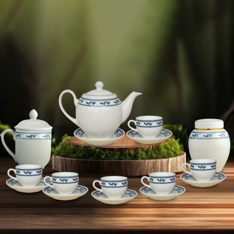 BỘ QUÀ TẶNG GỐM CHU ĐẬU SET 2