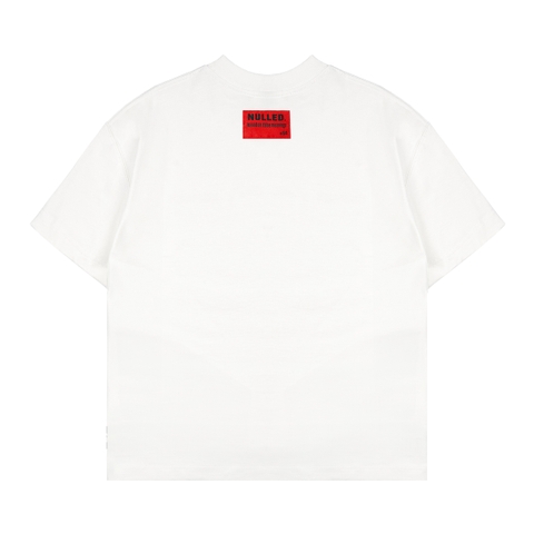 Áo thun trắng in NULLED Cyber Rider Tee  N-T3127-N-T00-T