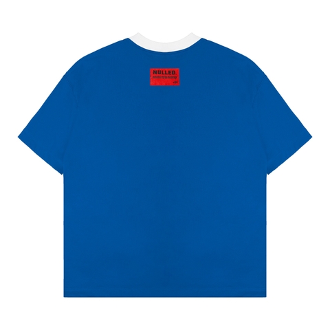 Áo thun xanh viền trắng NULLED Camo Logo Tee  N-T3203-HC-T7-XAVT
