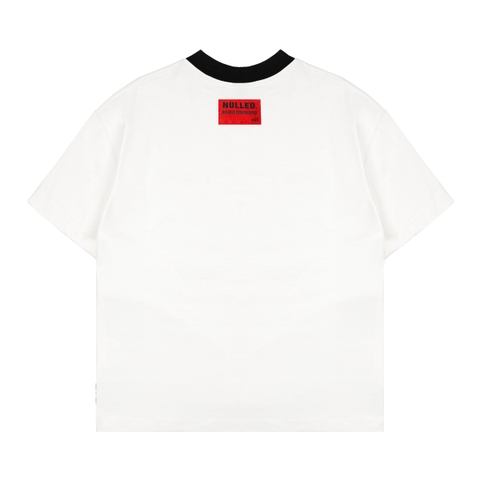 Áo thun viền đen in NULLED Smoke Spray Tee N-T3144-HC-T7-T