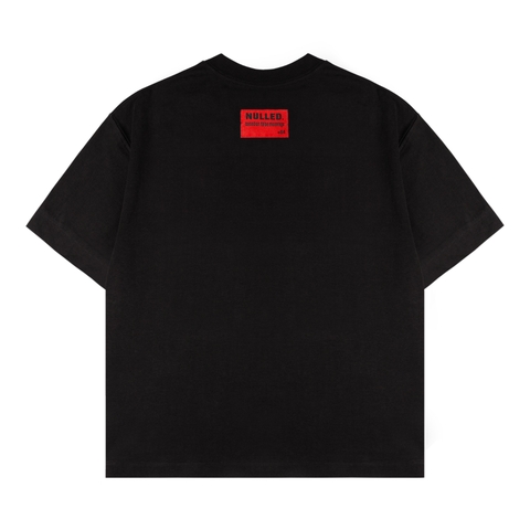 Áo thun đen in hình NULLED Gothic Angel Tee N-T3137-N-T00-D