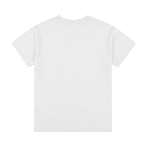 Áo baby tee trắng in môi NULLED Lips Graphic Tee N-T3234