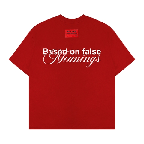 Áo thun streetwear NULLED Zone Tee N-T332-00-DO