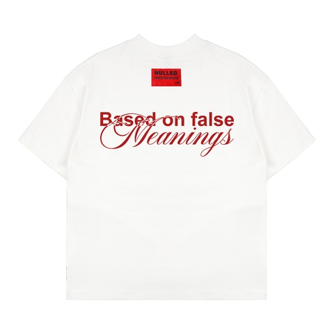 Áo thun streetwear NULLED Zone Tee N-T332-00-T