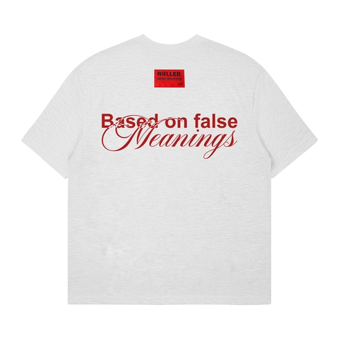 Áo thun streetwear NULLED Zone Tee N-T332-00-XT