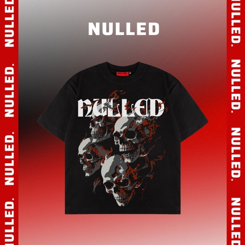Áo thun form rộng tay ngắn local brand NULLED Soulfire Tee N-T3