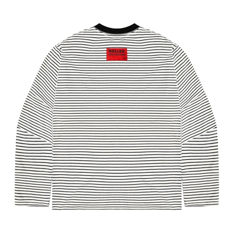 Áo dài tay kẻ sọc NULLED Striped Longsleeve Tee N-T3185-HC-T17-TVD