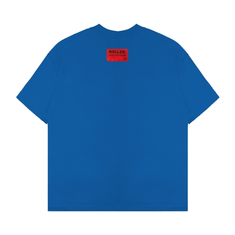 Áo thun xanh in hoa văn sao NULLED Lunar Sparkle Tee  N-T3129-N-T00-CB
