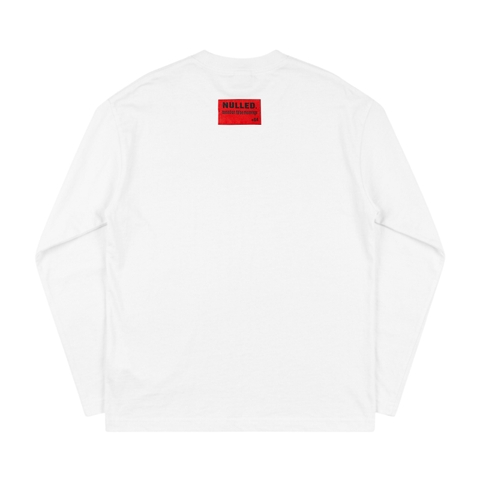 Áo dài tay trắng NULLED Red Star Project Longsleeve N-T3175-HC-T16-T