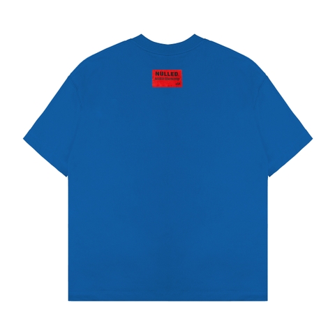 Áo thun xanh coban in NULLED Ninja Mask Tee  N-T3146-N-T00-CB