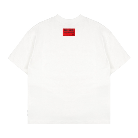 Áo thun trắng in môi NULLED Desire Lips Tee N-T3154-N-T00-T