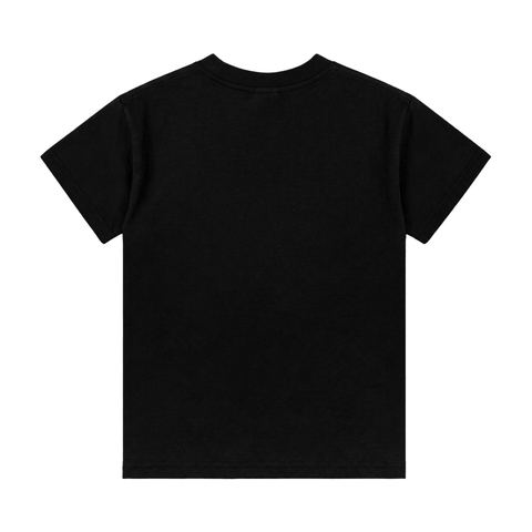 Áo baby tee đen in logo xanh NULLED Cyan Star Tee N-T3228