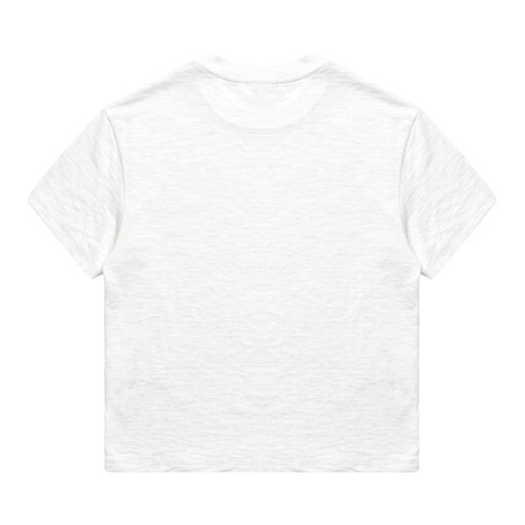Áo thun cotton xước NULLED Charcoal Grunge Script | N-T383-HC-KAT1-T