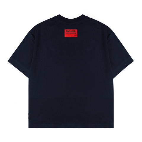 áo thun boxy cổ tròn NULLED Red Stars Varsity Tee | N-T388-N-T00-NA