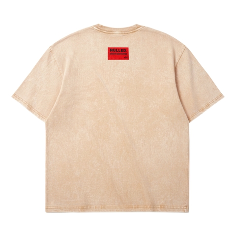 Áo thun wash in hình NULLED Racing Club Tee form dáng boxy năng động N-T321-01-K