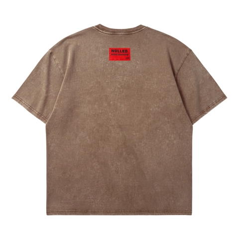 Áo thun wash in hình NULLED Racing Club Tee form dáng boxy năng động N-T321-01-N