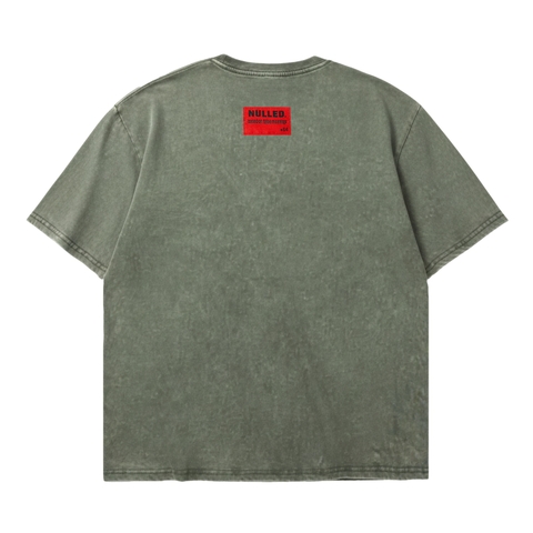 Áo thun wash in hình NULLED Racing Club Tee form dáng boxy năng động N-T321-01-XR