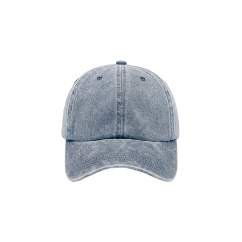 Nón lưỡi trai xám wash Washed Cap NULLED N-C2-XN