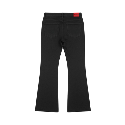 Quần jean ống loe đen nam NULLED N-Q38