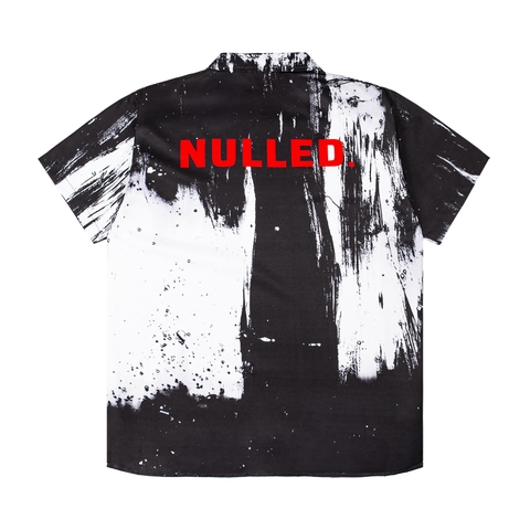 Áo sơ mi tay ngắn họa tiết Glitch Shirt N-S2