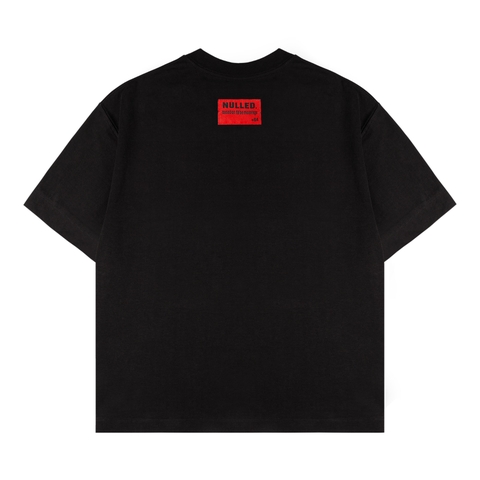 Áo phông đen trơn NULLED Basic Tee N-T00-D