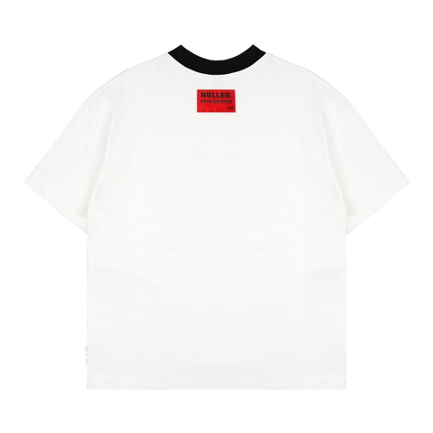 Áo thun trắng phối cổ NULLED Tee N-T25-TVD