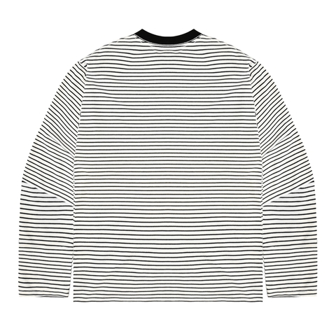 Áo thun dài tay kẻ sọc ngang NULLED Tee N-T29-KVD