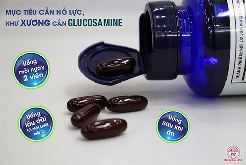 Thuốc bổ xương khớp Glucosamine có tác dụng tới sức khỏe tim mạch