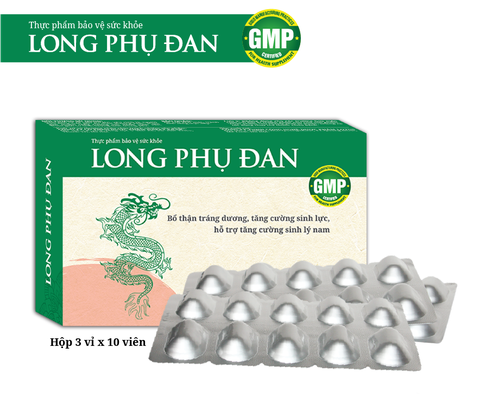 Thực phẩm bảo vệ sức khỏe Long Phụ Đan 30 viên