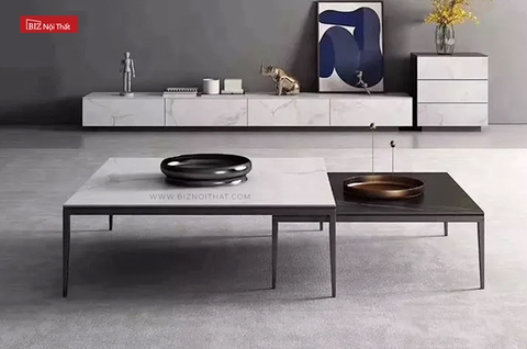 Bộ Bàn Trà Thông Minh Mặt Đá Marble-8120