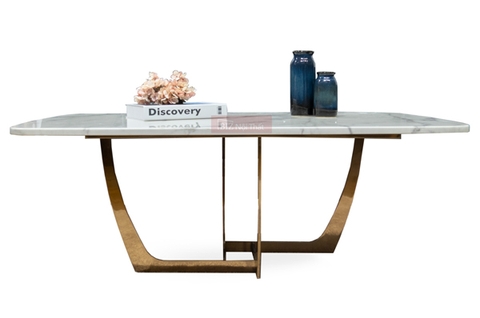 Bàn Trà Phòng Khách Mặt Đá Marble-8104