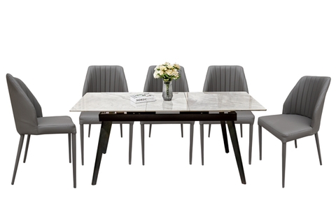 Bàn ăn thông minh kéo dài Ceramic-2298 cao cấp