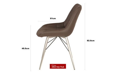 Ghế bọc da nhập khẩu Biznoithat GH1113