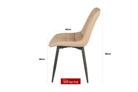 Ghế bọc da nhập khẩu Biznoithat GH1250