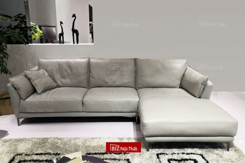 Bộ Sofa chất liệu da bò Ý Divano L-809