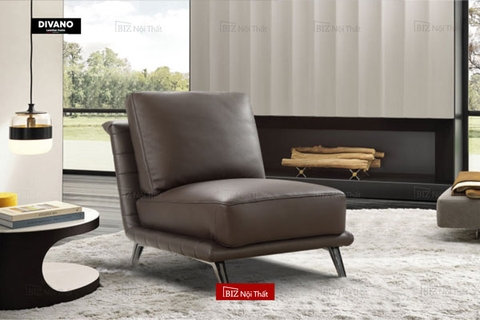 Bộ Sofa chất liệu da thật Italia nhập khẩu Divano L-844