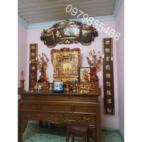 Đồ thờ mạ vàng 2
