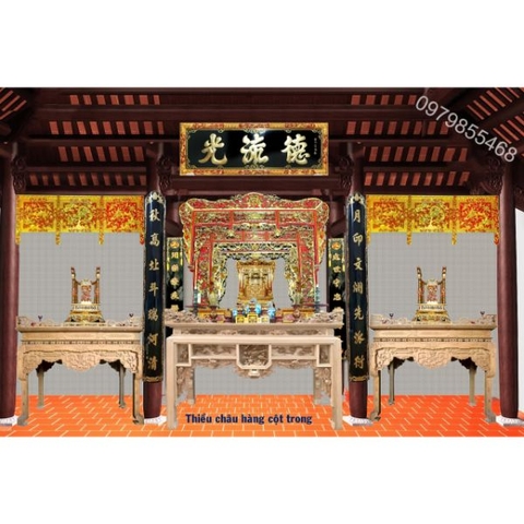 Đồ thờ mạ vàng 7