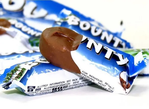 Sô cô la Bounty Dừa gói 220gr = 22 thanh