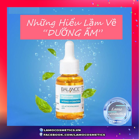 Những Hiểu Lầm Về Dưỡng Ẩm