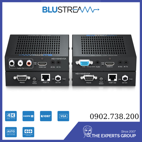 HEX100HDVGAKIT / HDBaseT™ Extender Set - 100m