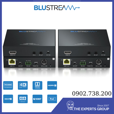 HEX18GKIT / Uncompressed 18Gbps HDBaseT™ Extender Set  - 100m