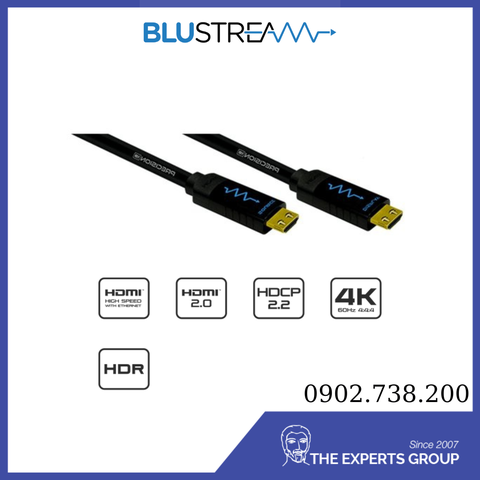 HDMI18G15 / Precision 18Gbps 4K HDMI 2.0 HDCP2.2 Highspeed w/Ethernet Cable (Active) - 15 Mét