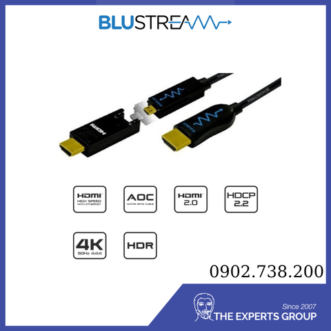 HDMI18G50V2 / Precision 18Gbps HDMI Cable Ver 2 (AOC)  - 50 Mét