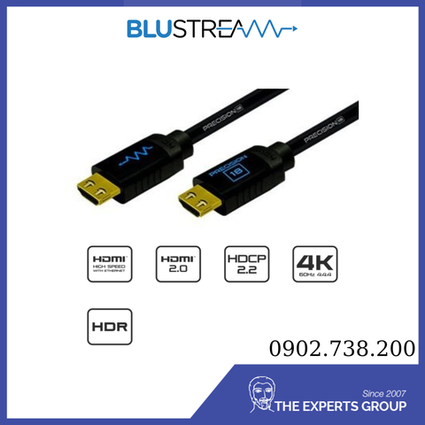 HDMI18G7 / Precision 18Gbps 4K HDMI 2.0 HDCP2.2 Highspeed w/Ethernet Cable (Passive) - 7 Mét