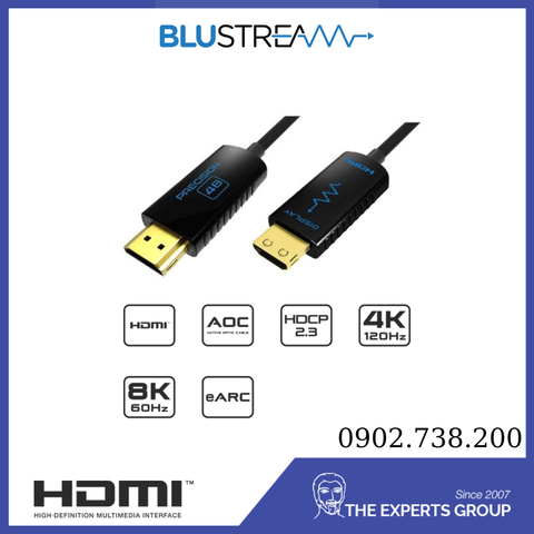 HDMI48G10 / Precision HDMI 48Gbps 8K HDCP2.3 Cable (AOC) - 10 Mét