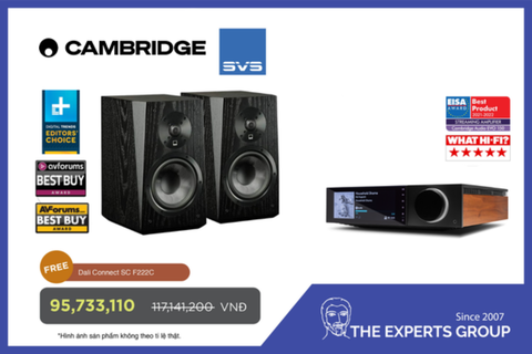 Combo Streaming: Amply EVO 150 -  Loa  SVS ULTRA BOOKSHELF (Quà Tặng 4m dây loa DALI F222C)