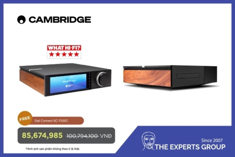 Combo Nguồn Phát Digital: Amply EVO 75 -  CD Player EVO CD (Quà Tặng 4m dây loa DALI F222C)